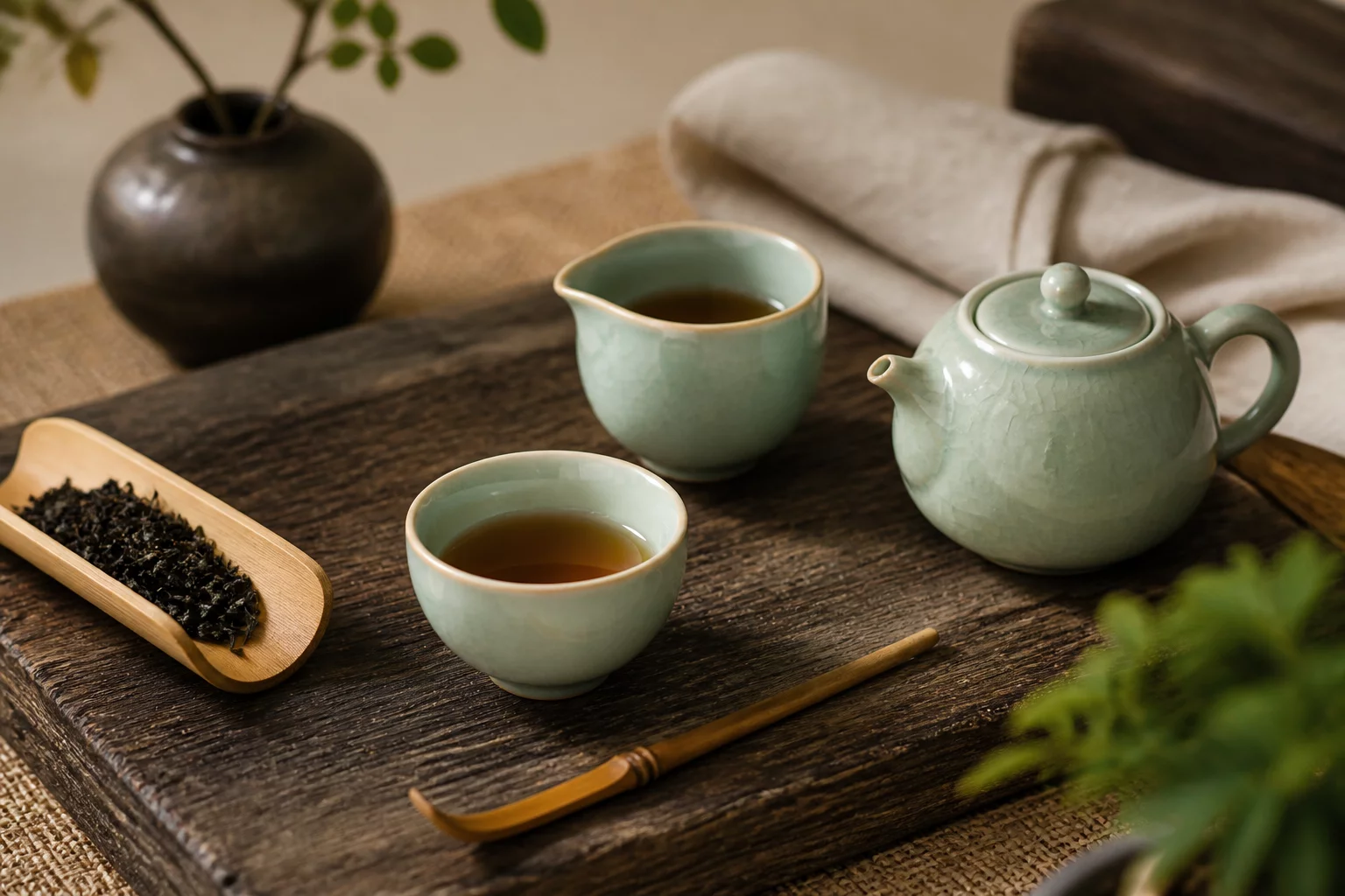 博览会传统功夫茶席品鉴